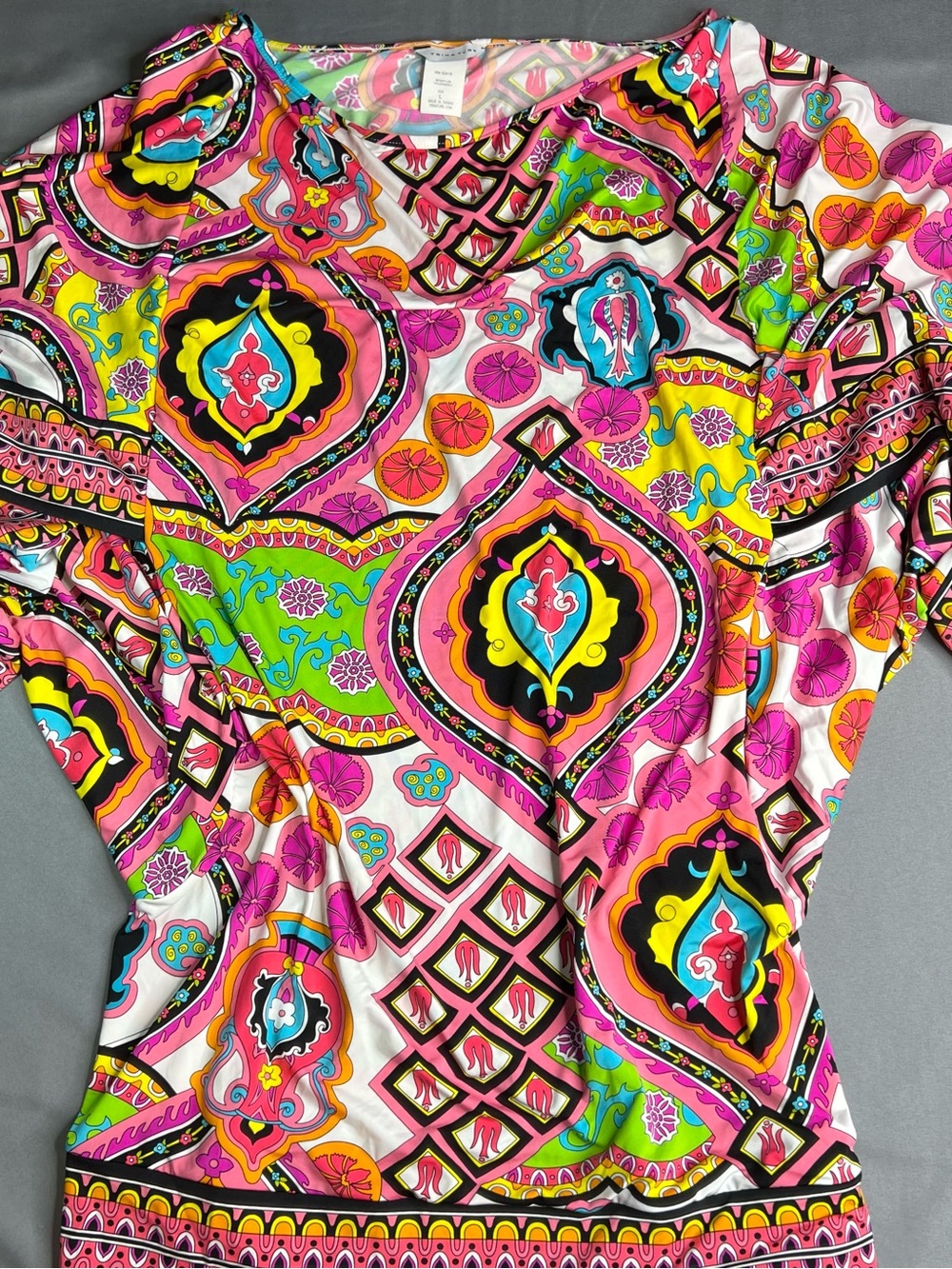 Trina Turk Multicolor Swim Cover-Up Tunic – Size Large